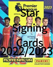 Star Signing cards Panini Adrenalyn XL 2022/2023 22/23 # 469 - 510
