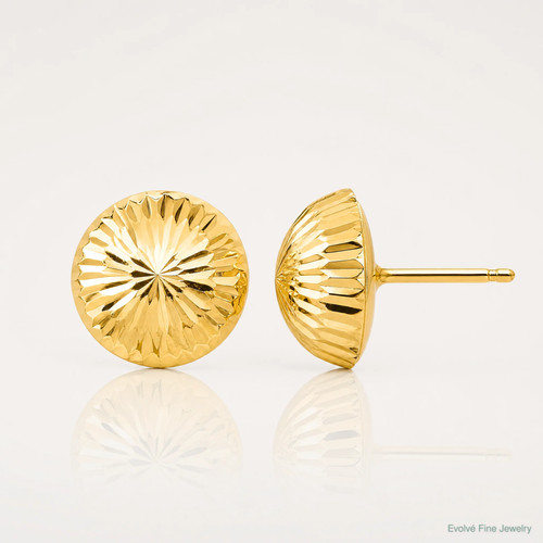 14k yellow gold polished - yellow,