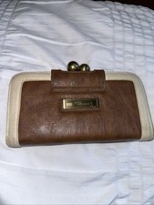 Jane Norman brown & Cream Large Purse 