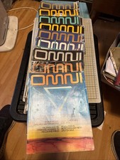 Lot of 9 Omni Magazines 1980s