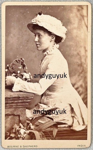 Cdv young lady bourne - cdv,