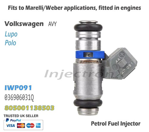 Petrol fuel injector iwp091 - fuel,