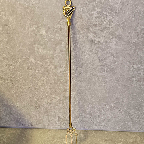Vintage brass toasting - vintage,