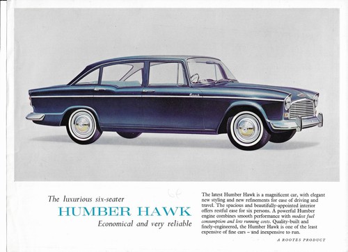 Humber hawk original - hawk,