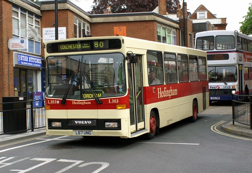 Hedingham omnibuses l303