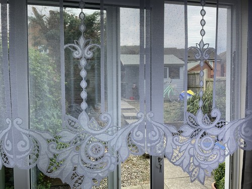 Curtain panel cafe net - panel,