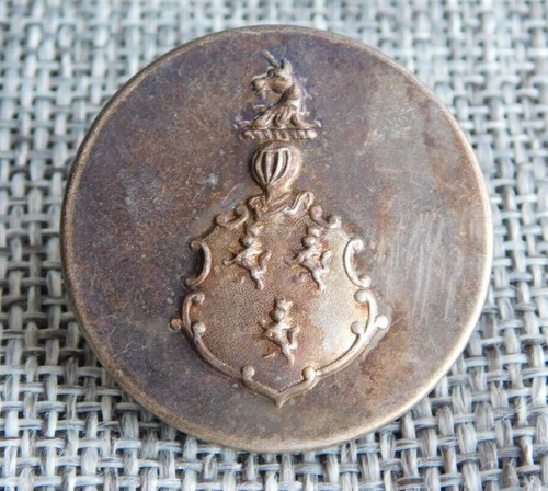 Antique vtg livery button - antique,