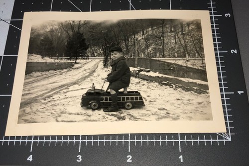 1940s boy fire - 1940s, pedal