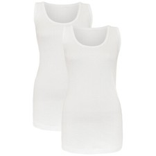 PACK OF 2 LADIES VEST WOMENS