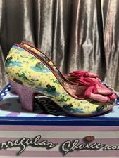 Irregular Choice Size 5 Limited Easter 2021 Edition “Lady Banjoe” Frog Heels