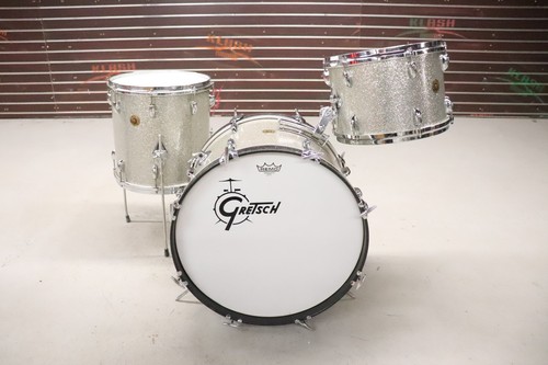 Gretsch round badge 3pc drum - round,