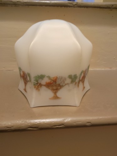 1920s glass pendant - 1920s,