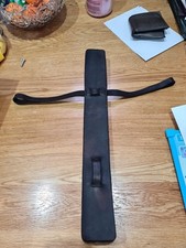 Jefferies Brown Leather And Foam Poll Guard / Head Protector