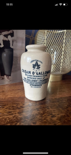 Rare antique cream galloway - rare,