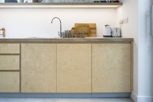 Birch ply kitchen - birch,