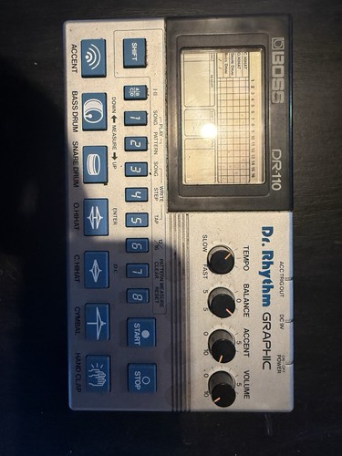 Boss 110 analog drum - dr-110,