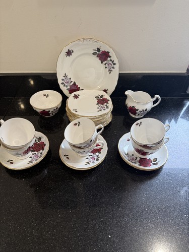 Colclough bone china tea set - tea,