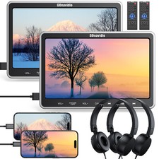 2x10.1" Dual Car Headrest DVD