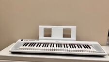 YAMAHA NP-12 Piaggero - Slimline Keyboard for Hobbyists and Beginners, in white