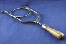 ANTIQUE VETERINARY HORSE GAG EQUINE DENTAL VET EQUIPMENT SHUR-GRIP HANDLE