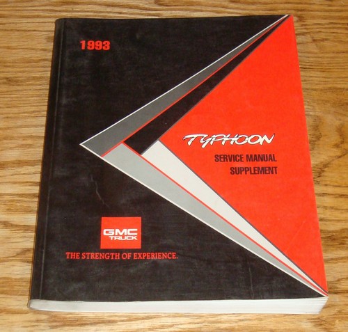 Original 1993 gmc typhoon - 1993,