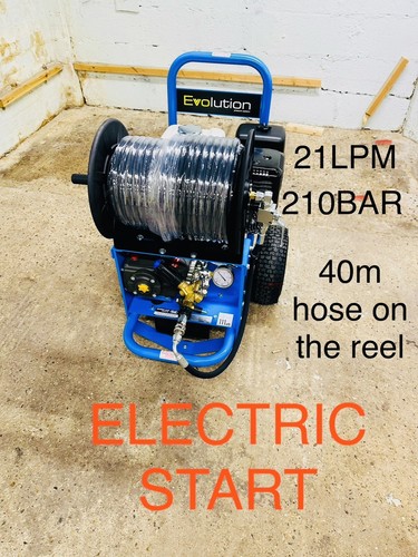 Drain jetter electric start - drain, .