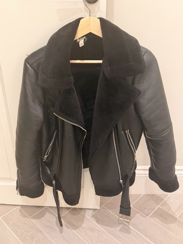 Topshop aviator jacket black - aviator,