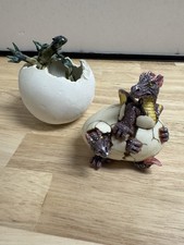 Lot Of  Two Vintage dragon Egg