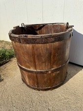 Antique Primitive Wooden Well