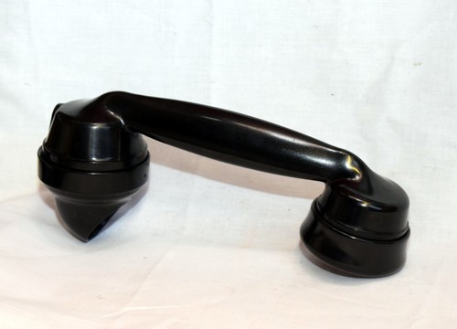 Gpo black telephone handset - telephone,