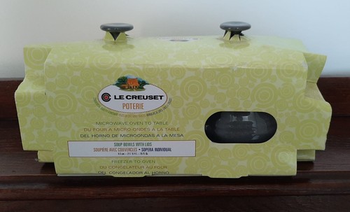 Creuset soup bowls - le, with