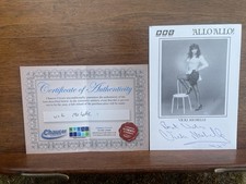Vicki Michelle Allo Allo Signed Autograph BBC Photo Best Wishes with COA Ex