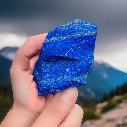 Large lapis lazuli rough - lapis,