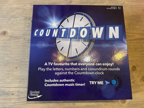 Countdown board game rocket - by,