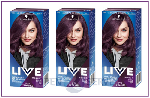 Schwarzkopf live semi - 3x,