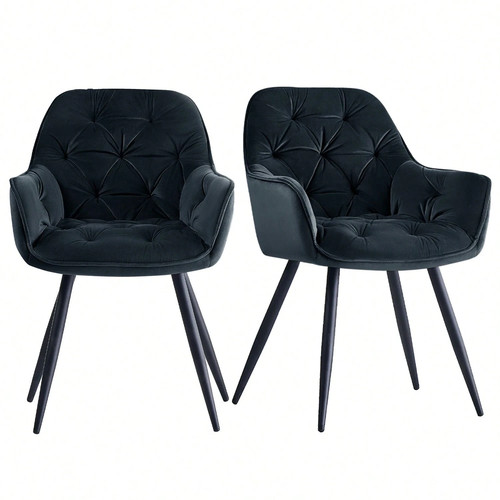 Velvet dining chairs - velvet,