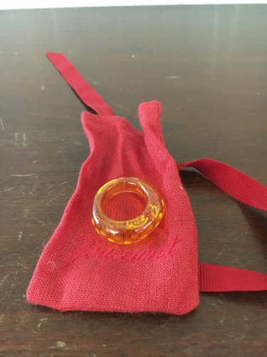 Baccarat crystal ring - 1,
