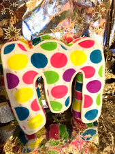 Justice Letter M Initial Dots