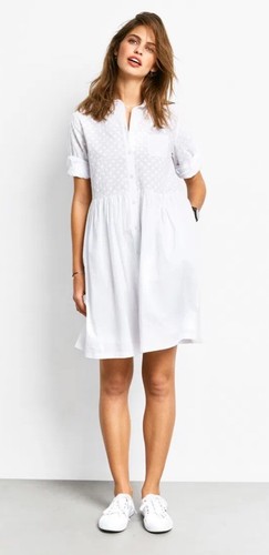 Hush camellia white broderie - camellia,