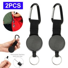 2x Heavy-Duty Retractable Key