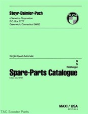 Puch nostalgic moped - n, parts