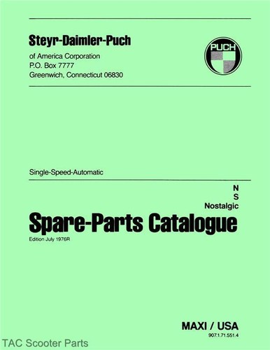 Puch nostalgic moped parts - n,