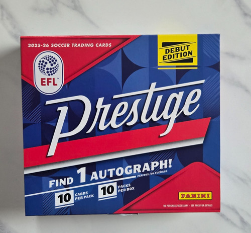 Panini efl prestige 2025 - panini,