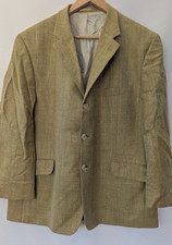 Arthur Bell Brook Taverner Wool & Silk Tweed Suit Jacket 44"Chest