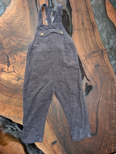 Grey waffle corduroy trouser