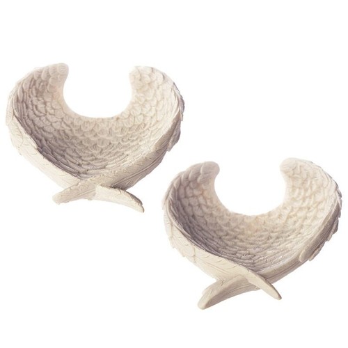 Decorative angel wings bowl - angel,