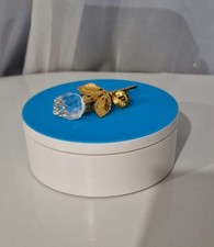 Swarovski Crystal Rose Pin -