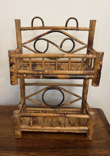 Vintage tiger burnt bamboo - tiger,