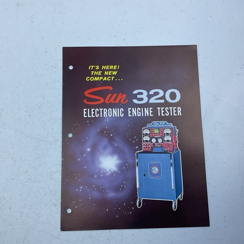 Sun electric engine tester 320 - sun,