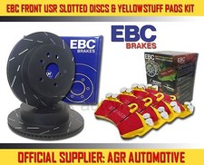 EBC FR USR DISCS YELLOW PADS 288mm SKODA OCTAVIA 1.9 TD ESTATE 4X4 105 2009-10